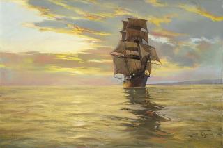 James Brereton - Maitland under a burning sky