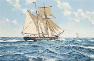 James Brereton - The topsail schooner Oceanide