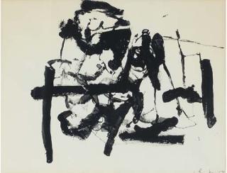James Brooks - Untitled, 1958