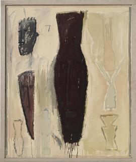 James Brown - Still Life With Dark Brown Mask