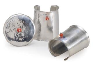 James Brown - Two cuffs and a brooch