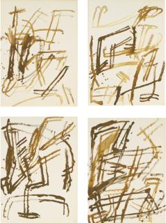 James Brown - Untitled Ii; Untitled Iv; Untitled Vi; Untitled X [Four Works]