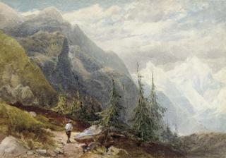 James Burrell Smith - Mount Cenis, Italy