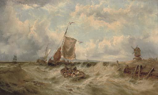 James Burrell - A stiff breeze off the Low Countries