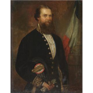 James Butler Brenan, R.H.A. - Portrait Of An Irish Officer