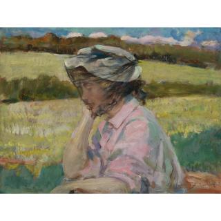 James Carroll Beckwith - Phoebe At Onteora