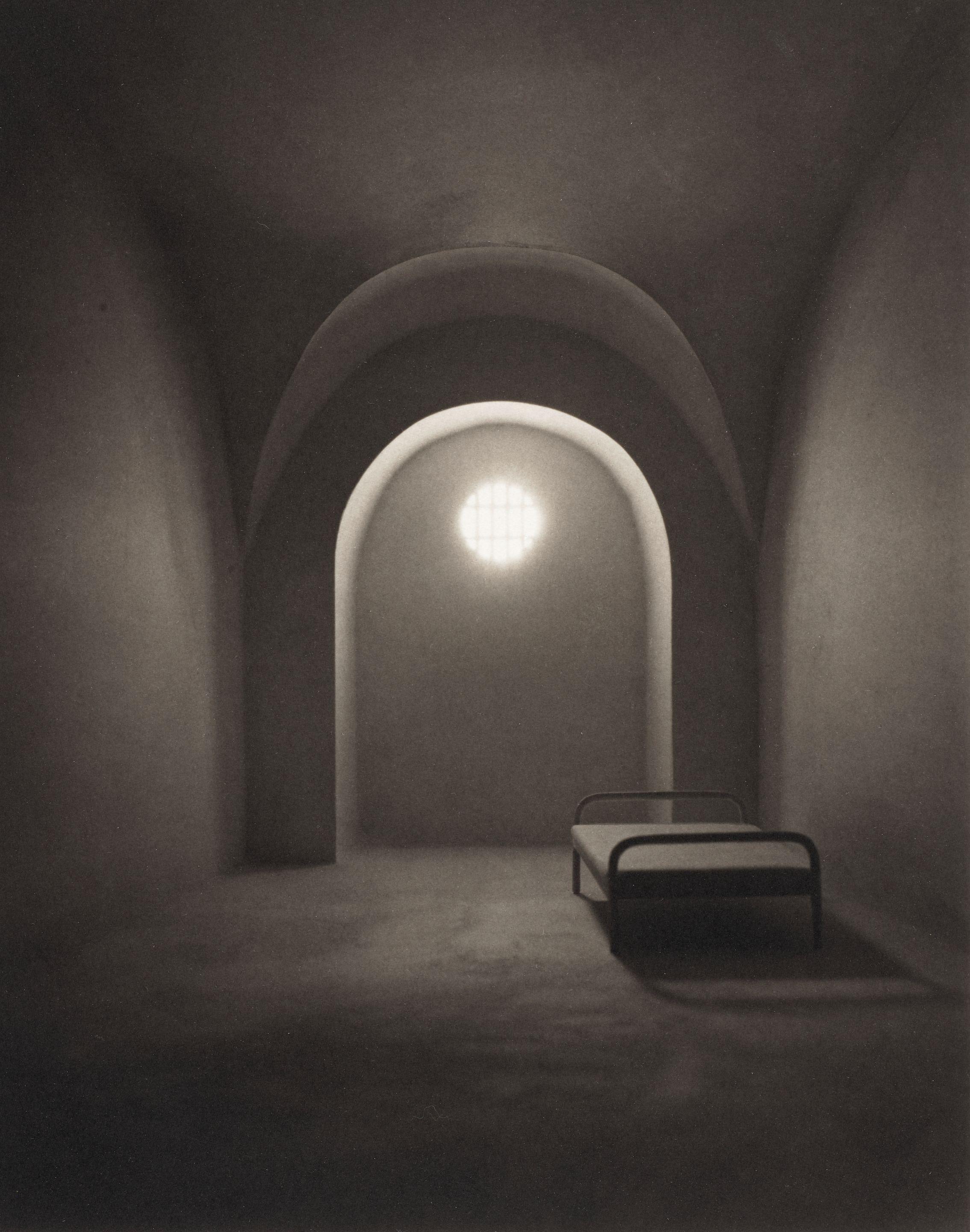 James Casebere - A Barrel-Vaulted Room (from the \'Prison\' series)