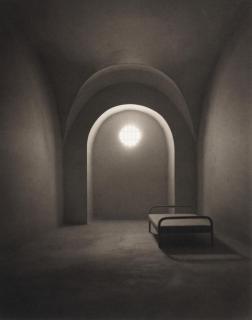 James Casebere - A Barrel-Vaulted Room (from the \'Prison\' series)