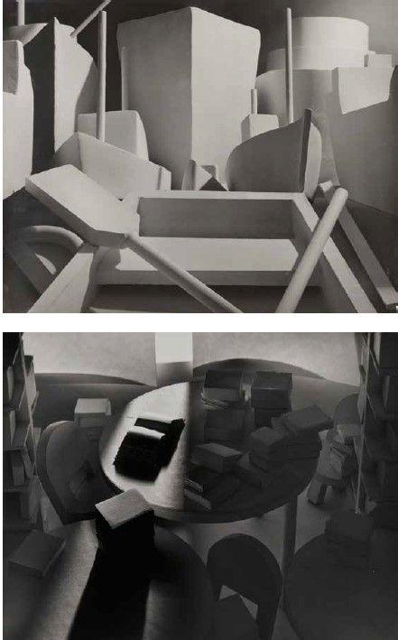 James Casebere - Boats; and Library I 2