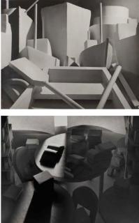 James Casebere - Boats; and Library I 2