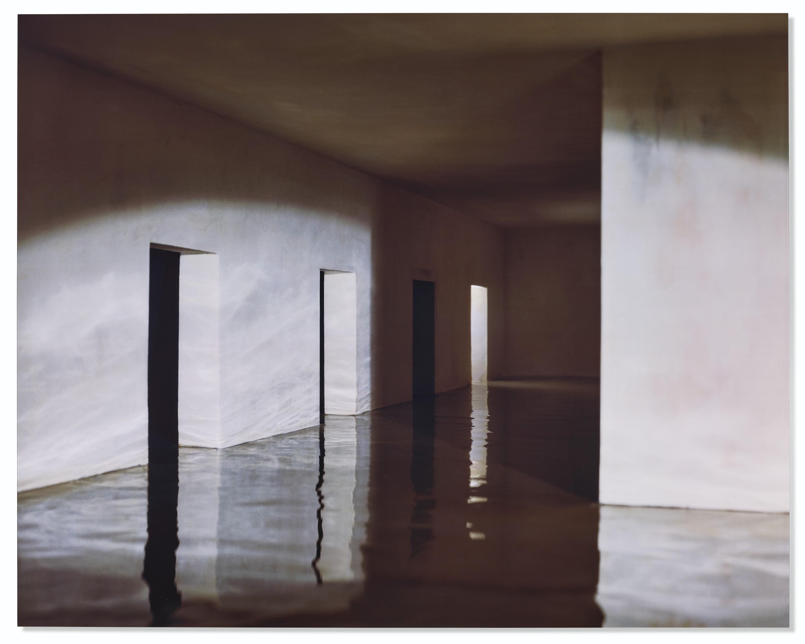 James Casebere - Flooded Hallway from the Right, 1998