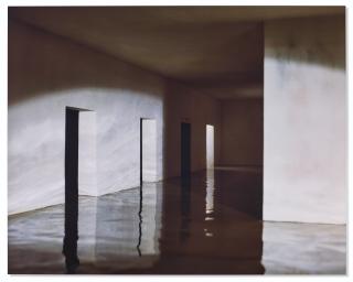 James Casebere - Flooded Hallway from the Right, 1998