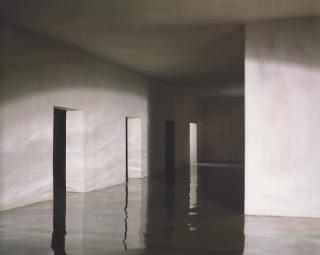 James Casebere - Flooded Hallway From The Right