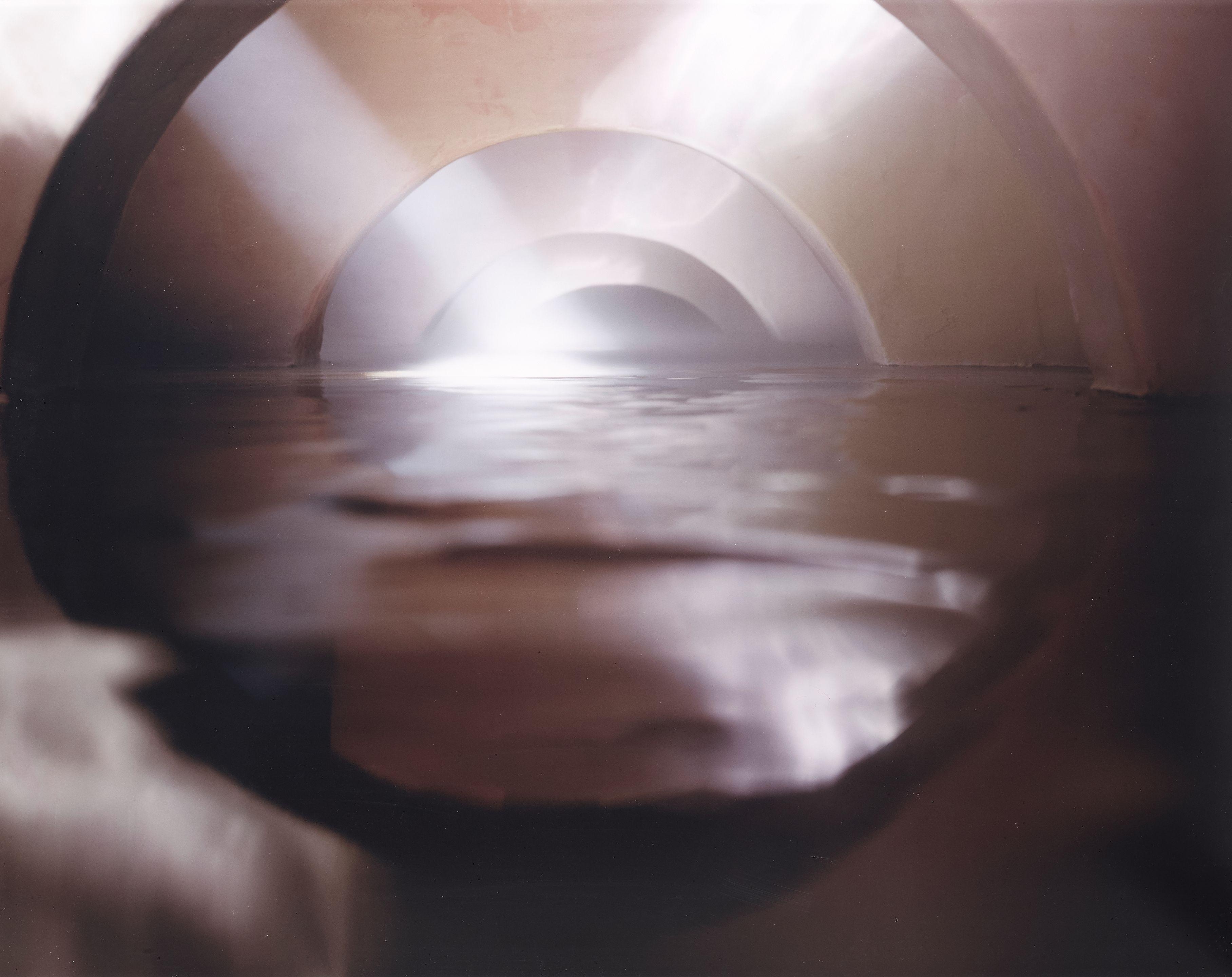 James Casebere - Four Flooded Arches from Center with Fog