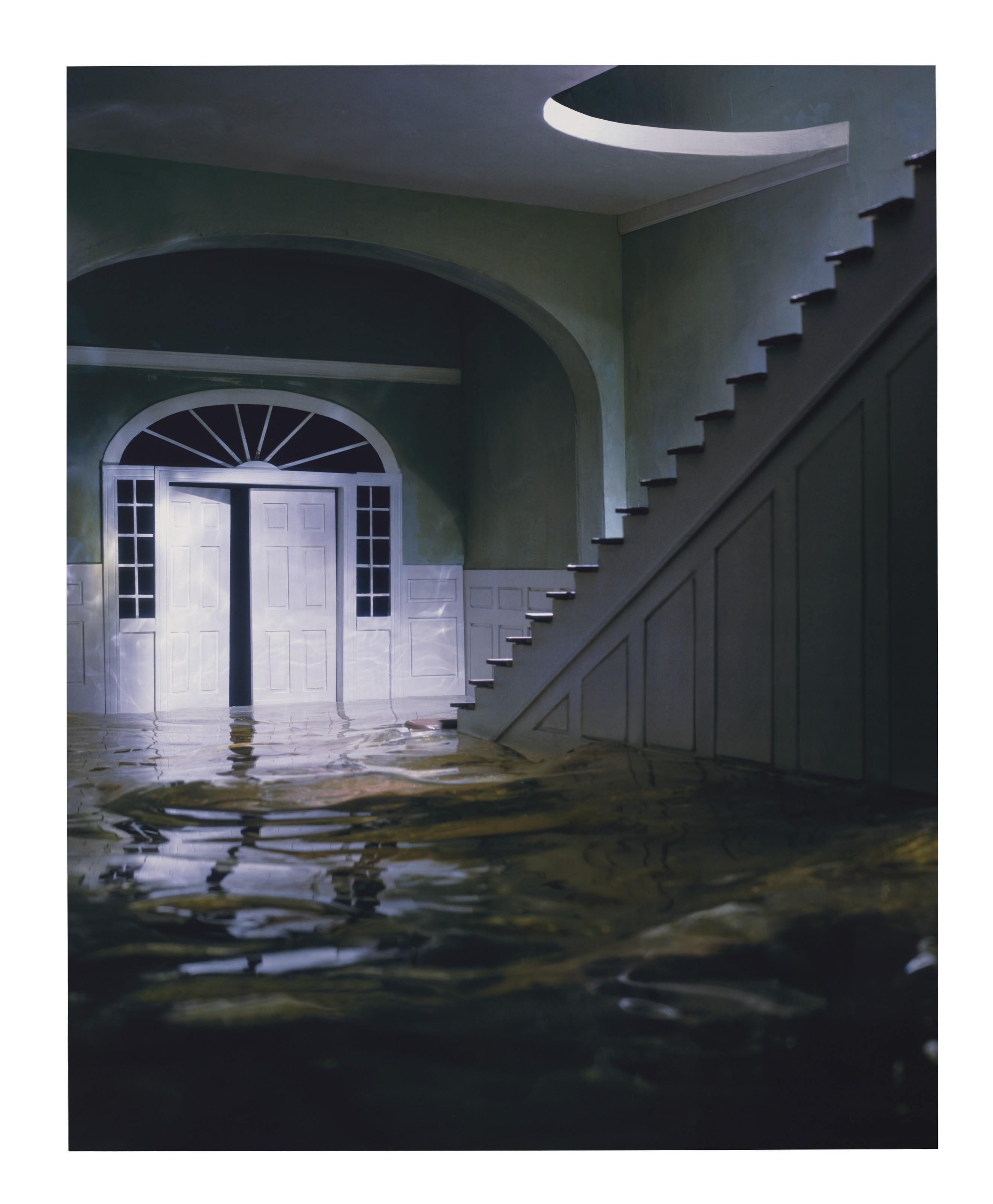 James Casebere - Green Staircase #4