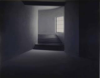 James Casebere - Turning Hallway