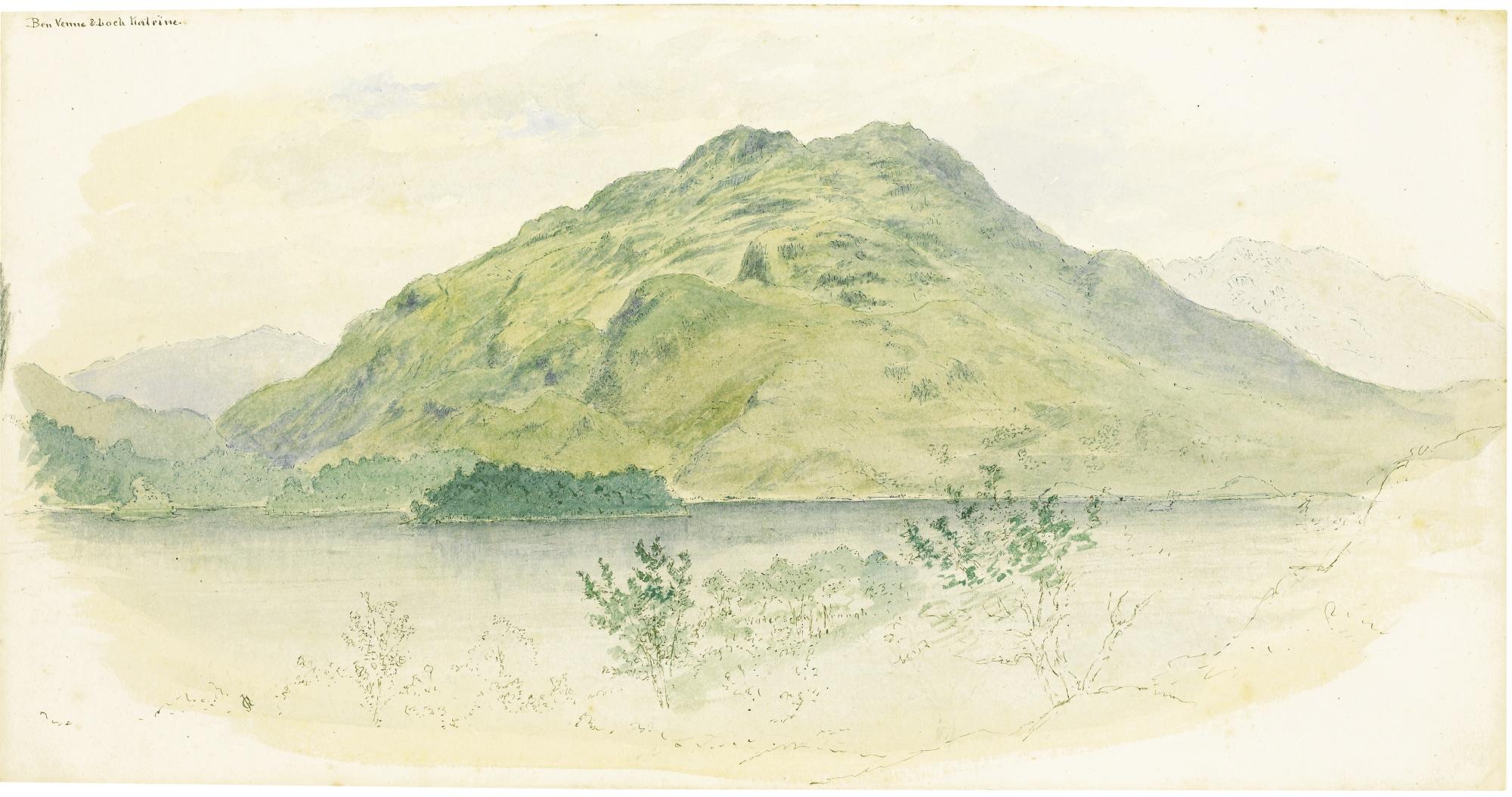 James Cassie - Ben Venne From Loch Katrine, Scotland 