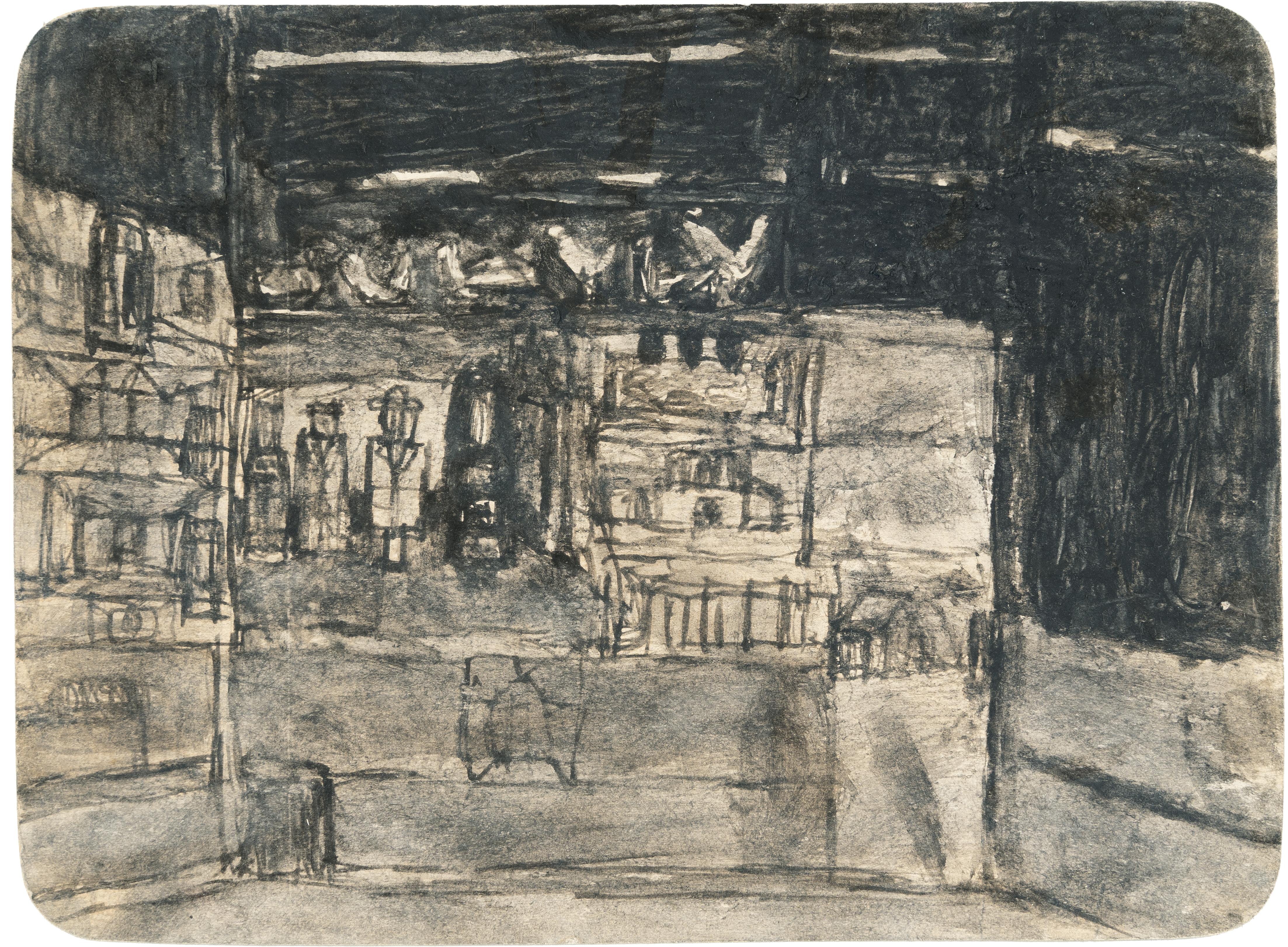 James Castle - Recto/Verso: Untitled (two-sided drawing)