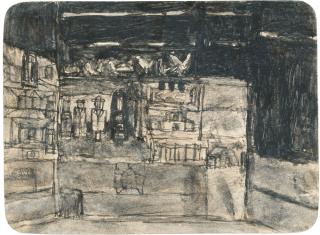 James Castle - Recto/Verso: Untitled (two-sided drawing)