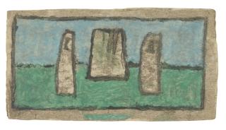 James Castle - Untitled (Abstract Forms)