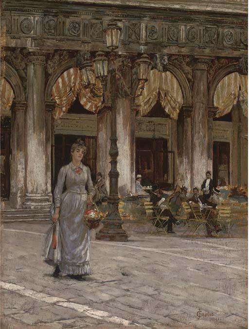 James Charles - Cafe Chioggia, St. Marks Square, Venice