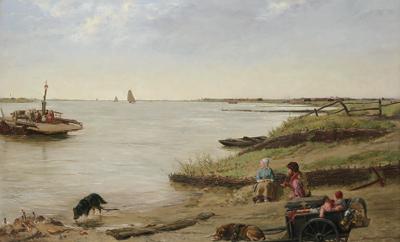James Clarke Hook, R.A. - A Dutch Pedlar