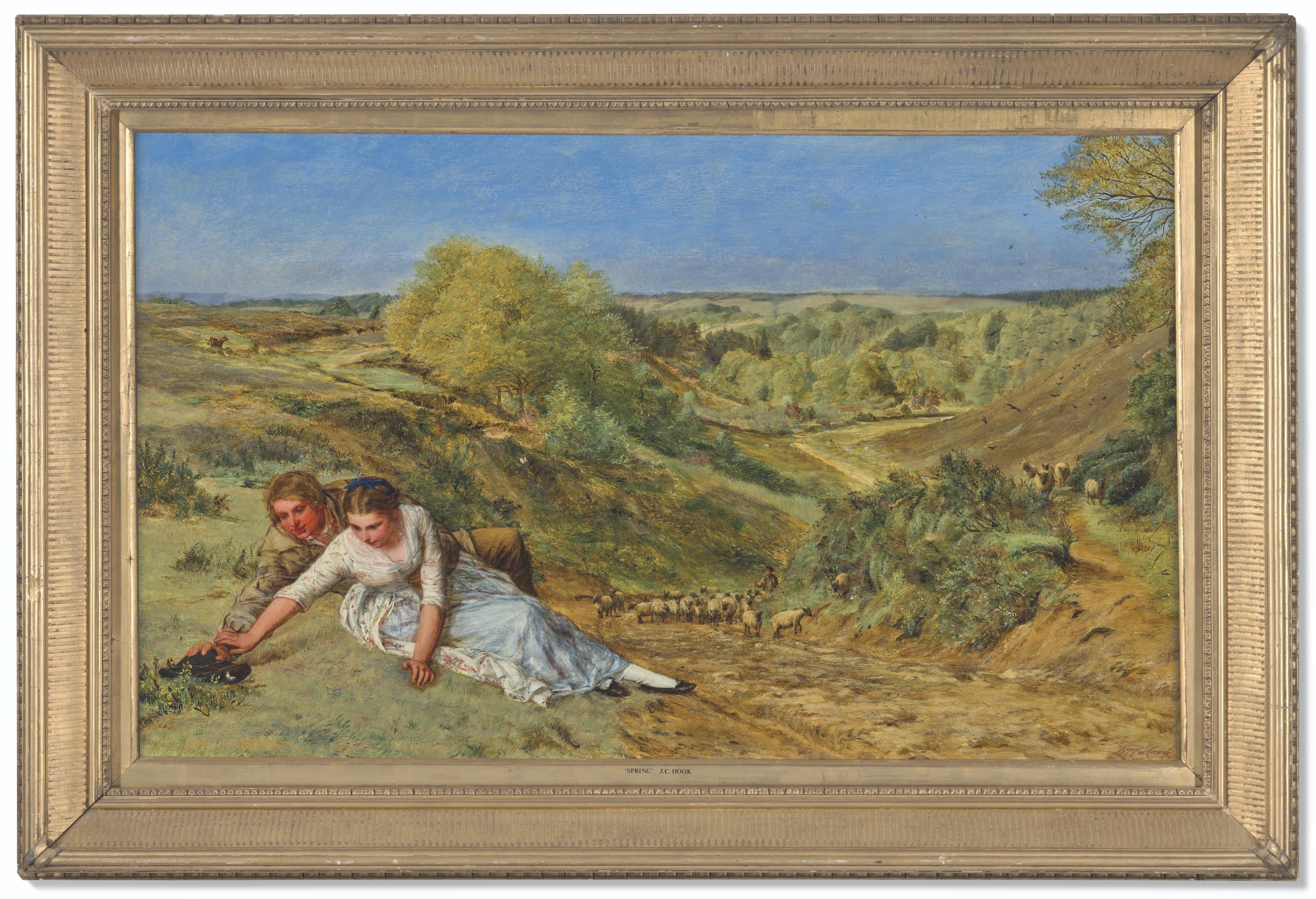 James Clarke Hook, R.A. - Spring