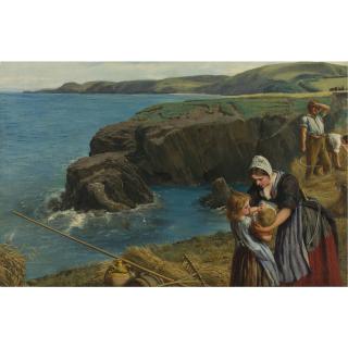 James Clarke Hook - British The Acre By The Sea