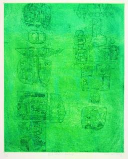 James Coignard - 2 Bll.: Espace - Ecriture. Espace Rouge