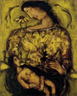 James Coignard - Femme, Enfant de Fleur