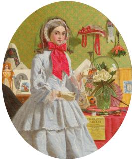 James Collinson - Study for \'For Sale\'