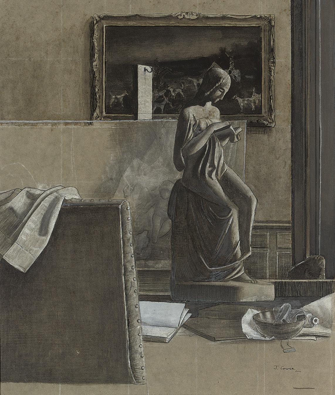 James Cowie, R.S.A. - The Studio