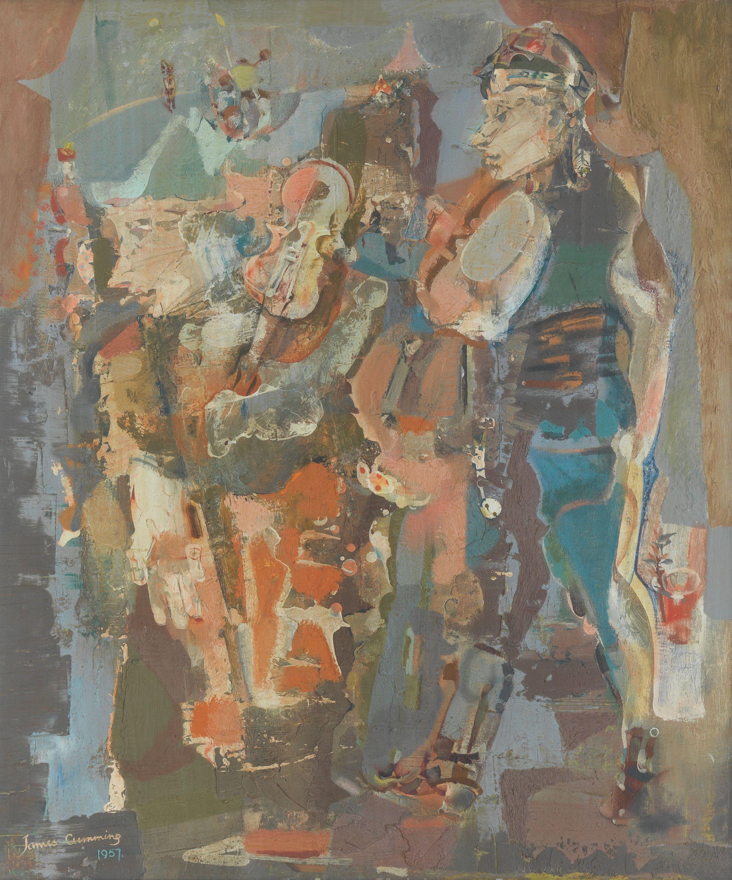 James Cumming RSA RSW - L\'Entracte