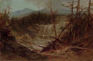 James David Smillie - Stream in the Adirondacks