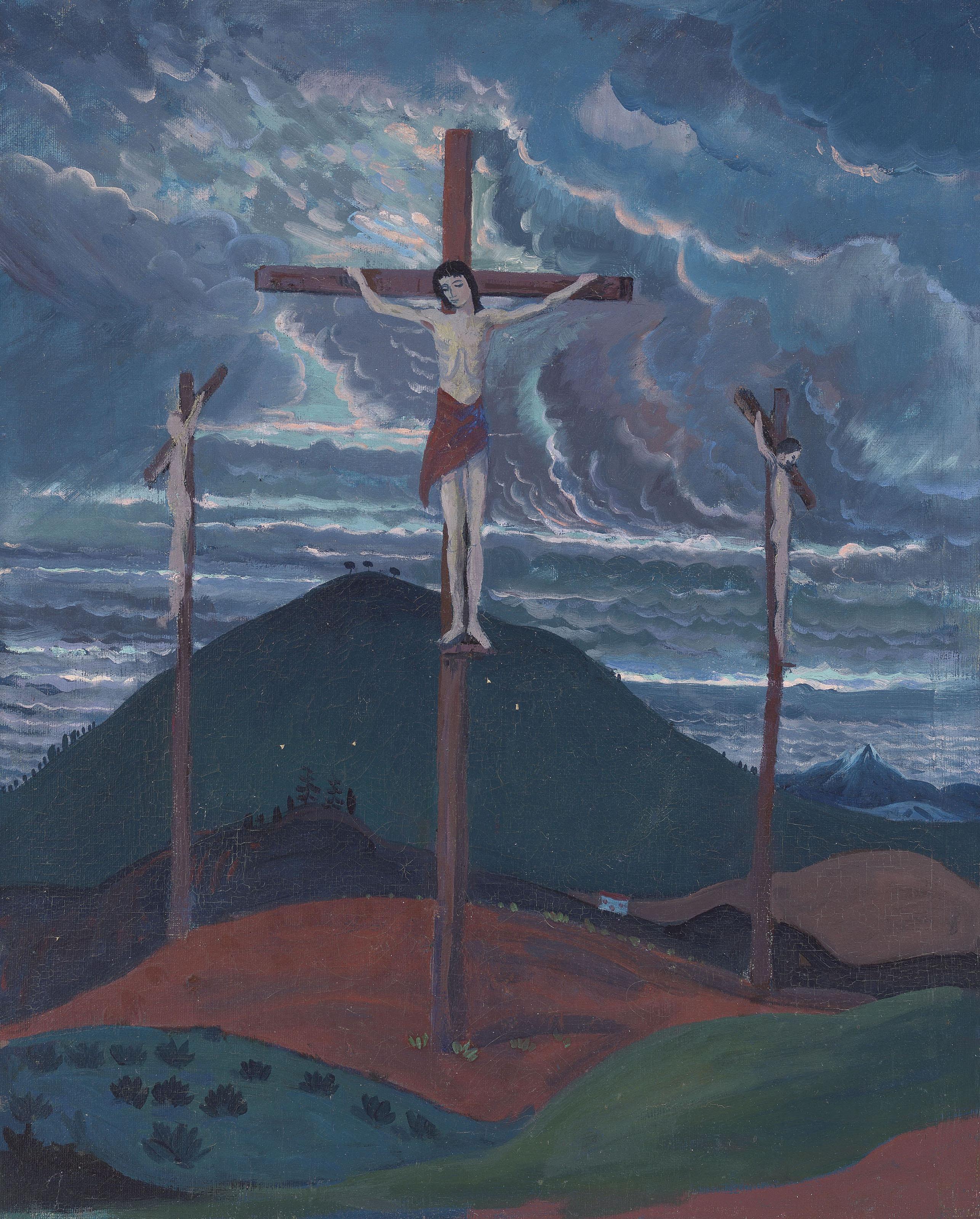 James Dickson Innes - Crucifixion