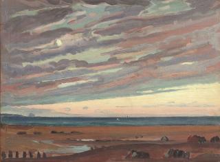 James Dickson Innes - Sea at Sunset