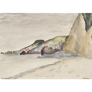 James Dickson Innes - The Beach, St Ives, Cornwall 