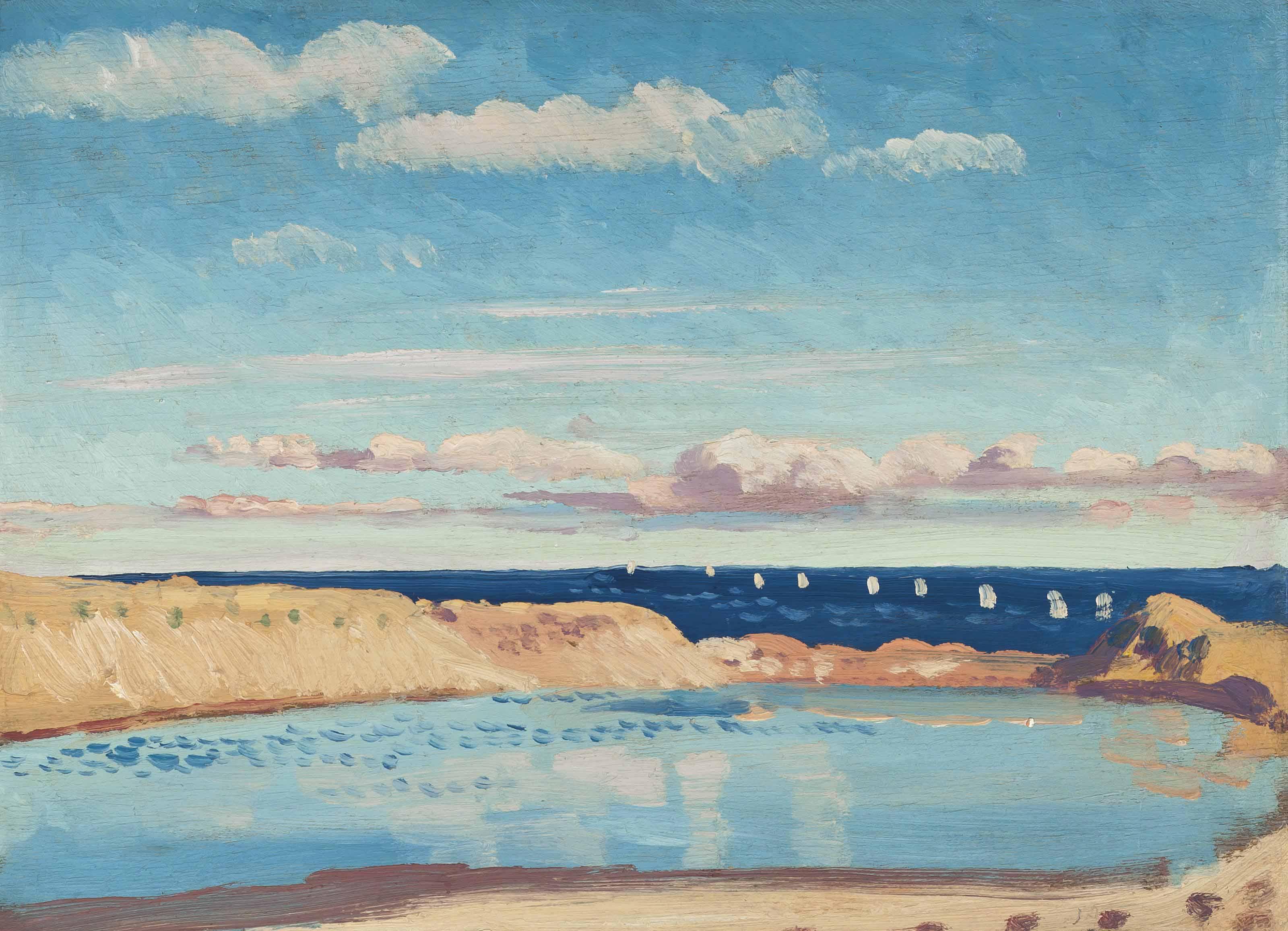 James Dickson Innes - The Rock Pool