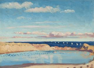 James Dickson Innes - The Rock Pool