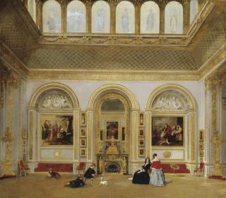 James Digman Wingfield - The Picture Gallery, Stafford House (now Lancaster House), St. James\'s, 1848