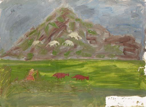 James Dixon - Miss Rodgers Driving the Cattle Home