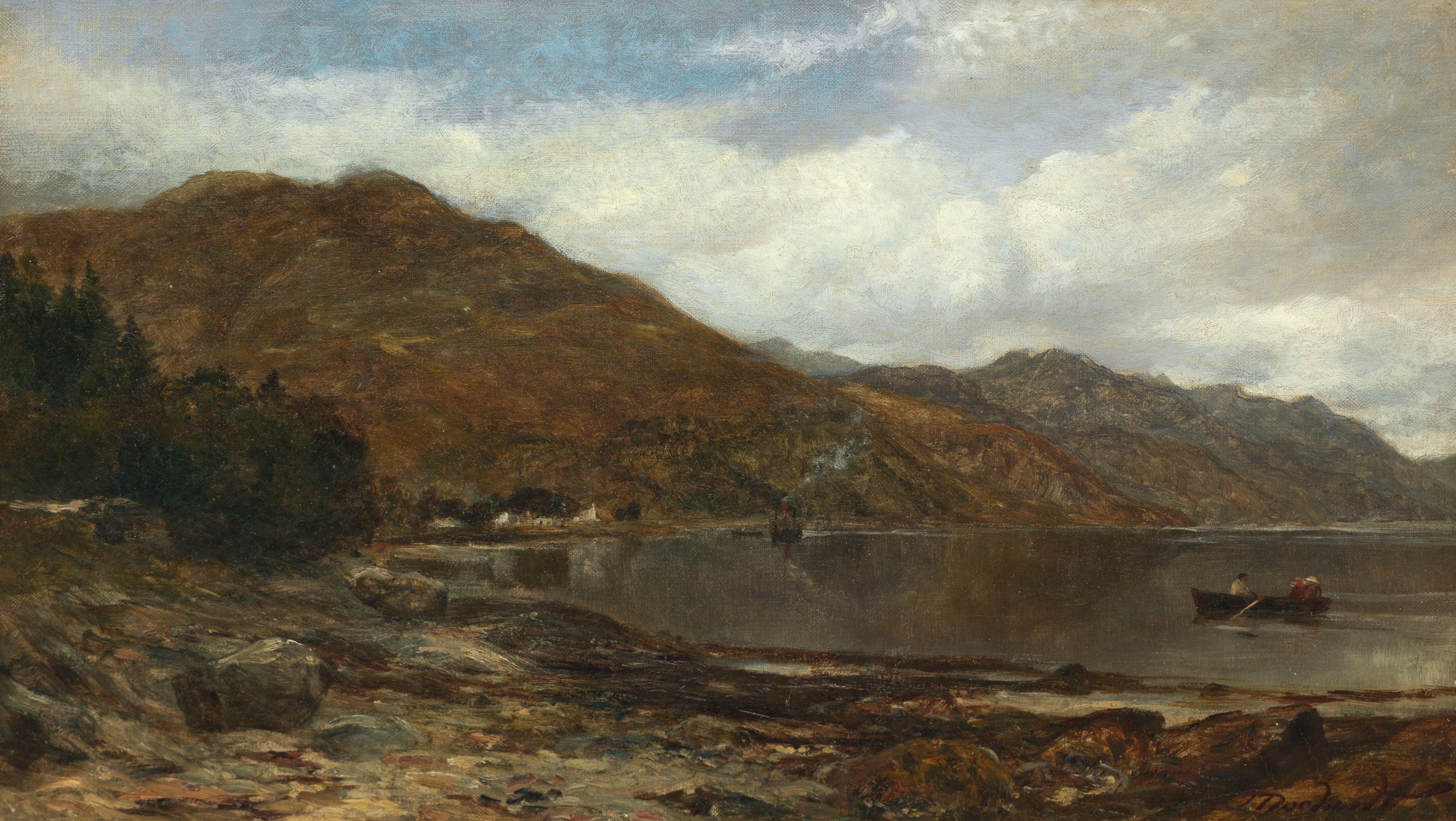 James Docharty ARSA - Loch scene