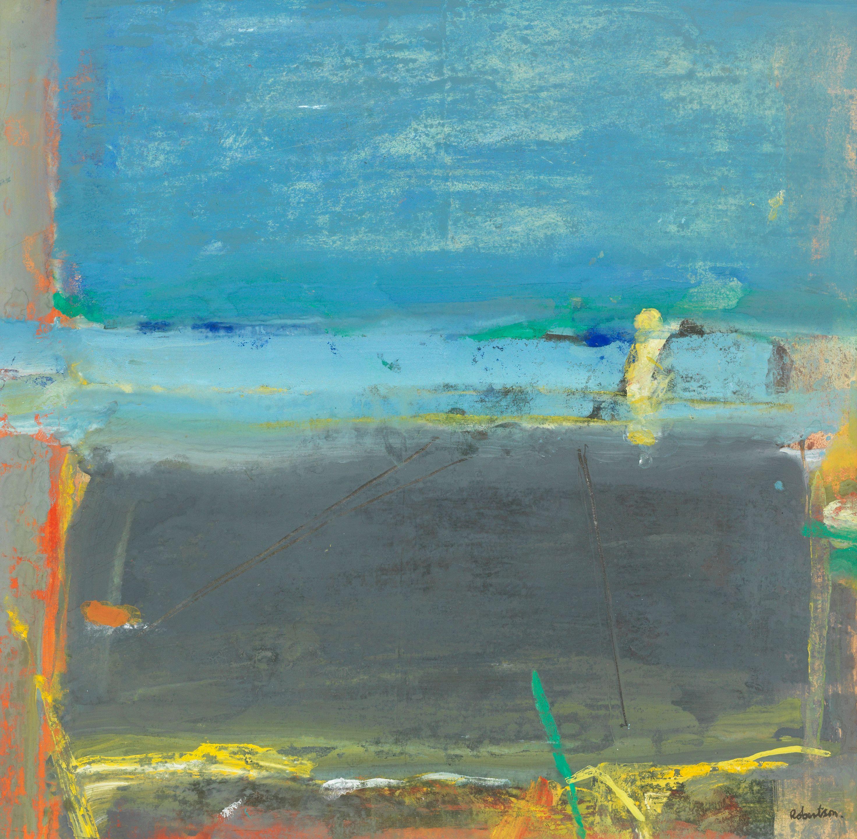 James Downie Robertson RSA RSW RGI - Spilled Moon