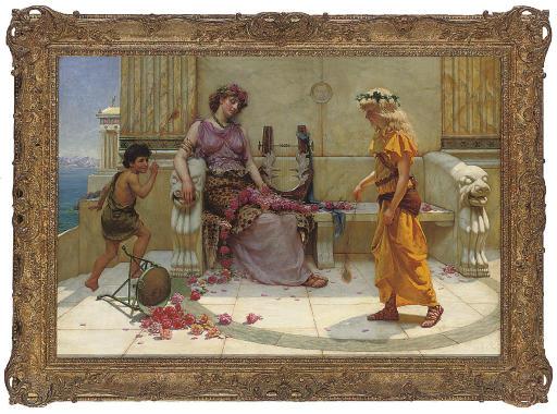 James Doyle Penrose, R.H.A. - A playful parry