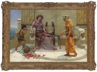 James Doyle Penrose, R.H.A. - A playful parry