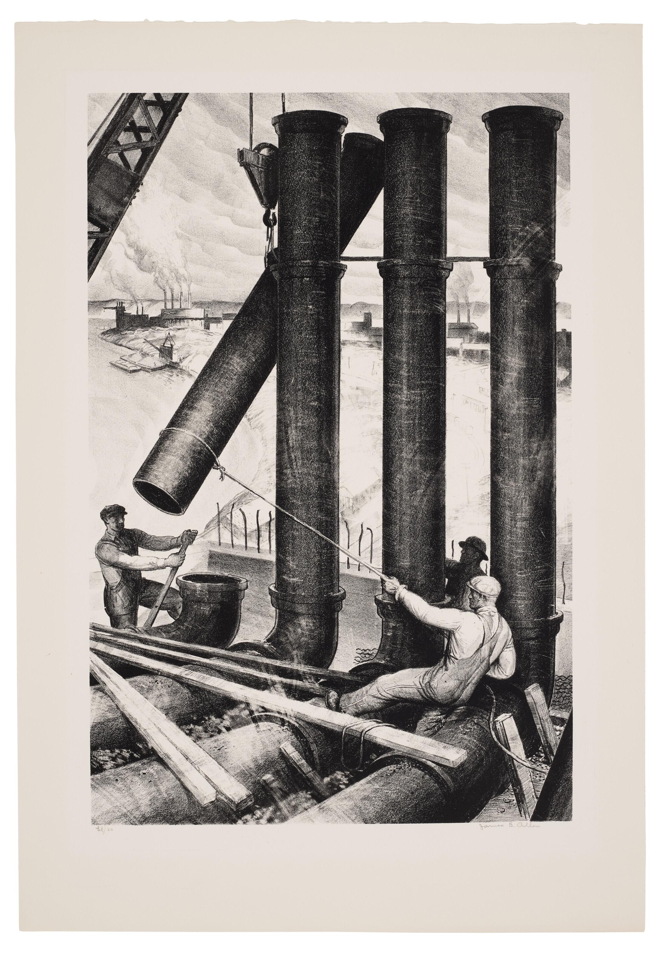 James E. Allen - Standing Pipe