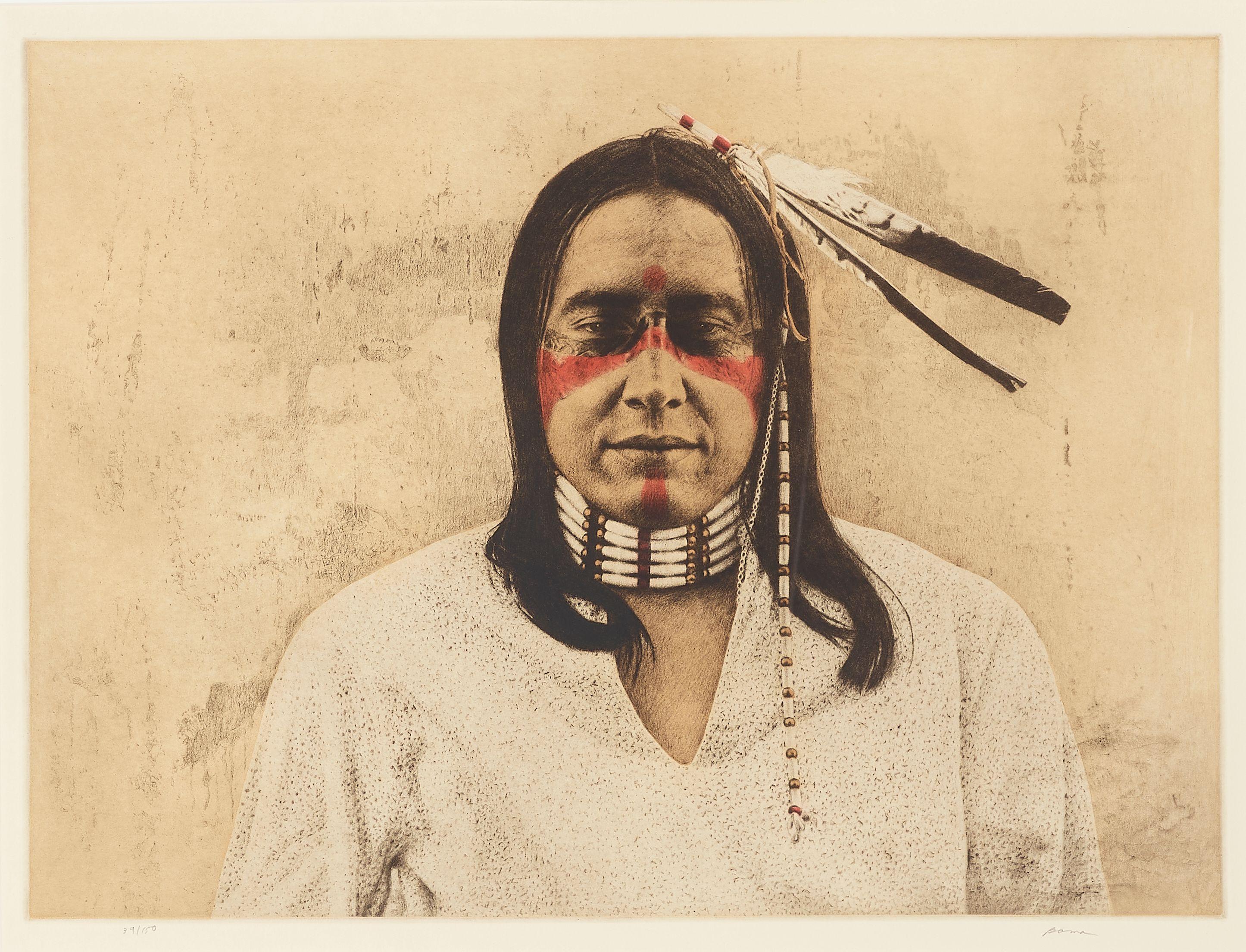 James E. Bama - Sioux Indian