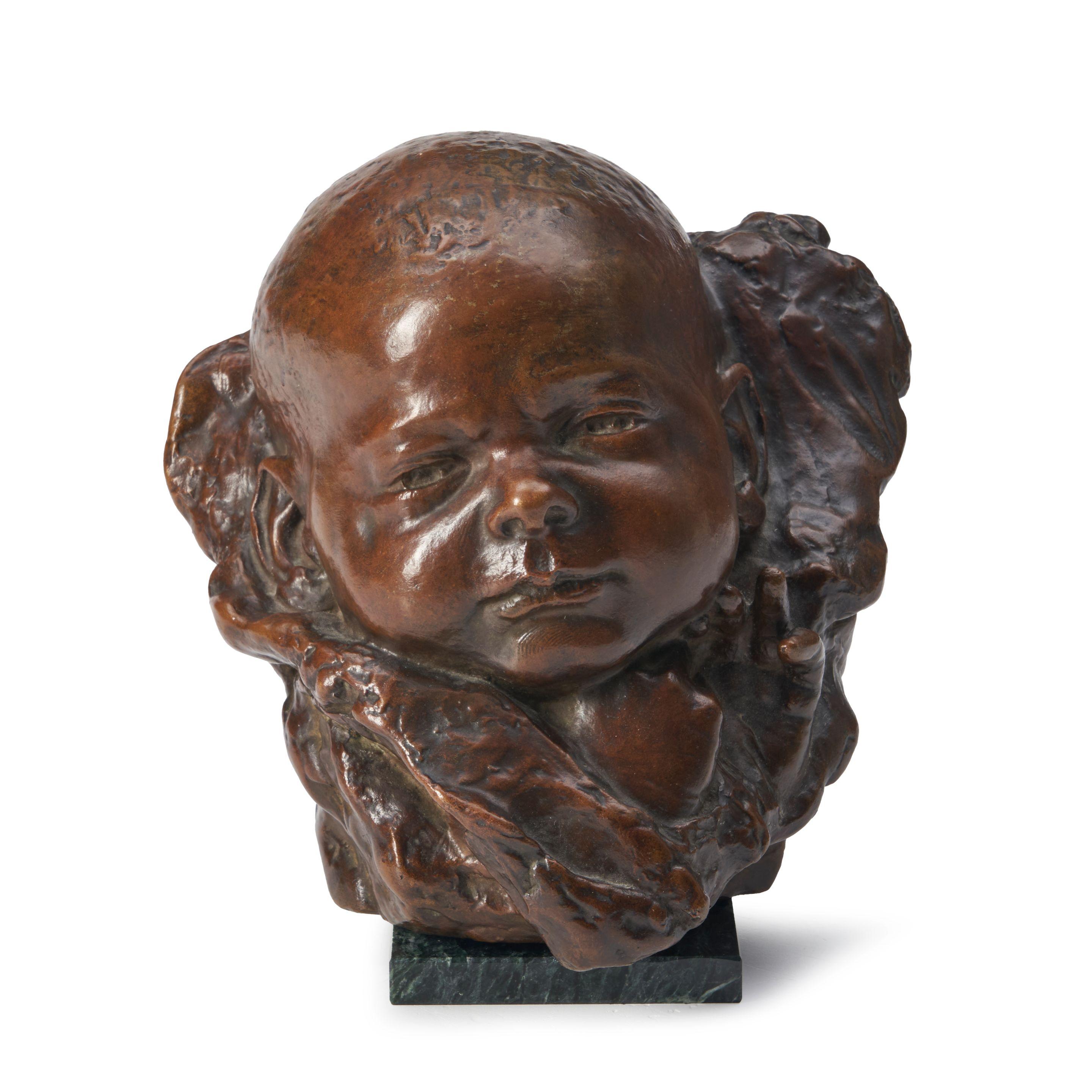 James Earle Fraser - A Bust of a Baby