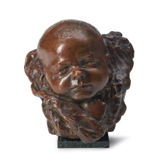 James Earle Fraser - A Bust of a Baby