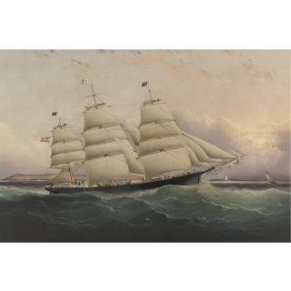 James Edward Buttersworth - The Clipper Ship Sunrise